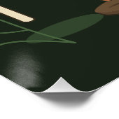 Goblincore-Pilzwald Poster (Ecke)