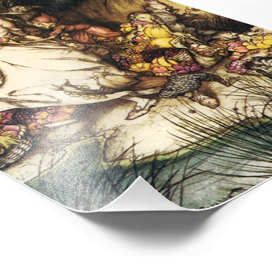 Goblinmarkt Fotodruck (Ecke)