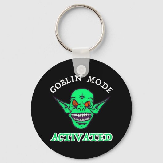 Goblinmodus aktiviert schlüsselanhänger (Vorderseite)