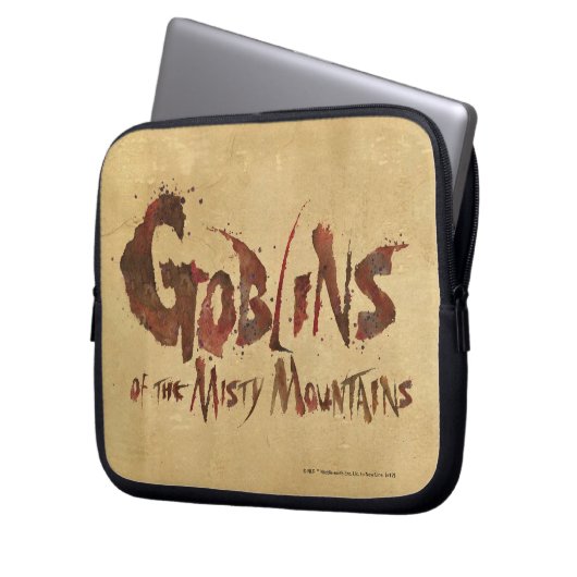 Goblins der Misty Mountains Laptopschutzhülle (Vorderseite Links)