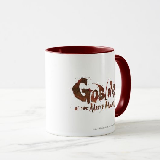 Goblins der Misty Mountains Tasse (VorderseiteRechts)