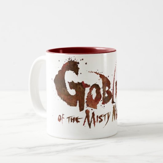 Goblins der Misty Mountains Zweifarbige Tasse (Vorderseite Links)