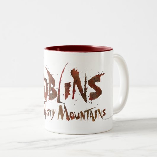 Goblins der Misty Mountains Zweifarbige Tasse (VorderseiteRechts)