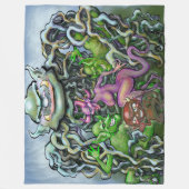 Goblins n Monster Fleecedecke (Vorderseite)