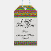 GOBO Go Bold Jeden Anlaß Tag Geschenkanhänger (Rückseite)