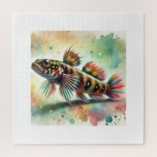 Goby Fish 190724AREF126 - Watercolor Puzzle (Vertikal)
