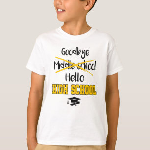Gobye Middle School Abschluss High School T-Shirt