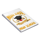 Gobye Middle School Hello High School Notizblock (Rechte Seite)