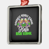 Gobye Middle School Hello High School Ornament Aus Metall (Links)
