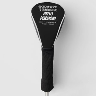 Gobye Spannung Hallo Rente lustige Pension Golf Headcover