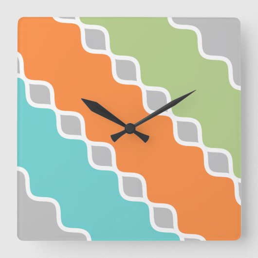 GOC QUADRATISCHE WANDUHR (Vorderseite)
