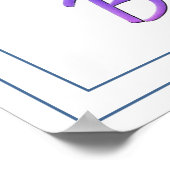 God Always Has My Back Divine Protection Poster (Ecke)