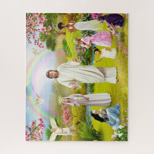 God Angel auftauchen von Jesus Christus Bible Ange Puzzle (Vertikal)