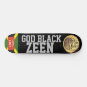 GOD BLACK ZEEN Skateboard (Horizontal)