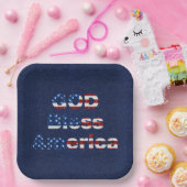God Bless America 4. Glitzer Paper Teller (Party)