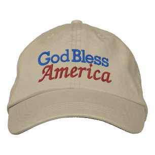 God Bless America Cap by SRF Bestickte Kappe