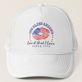God Bless America - Cap Truckerkappe