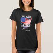 God Bless America Especially Cannon Beach OR US St T-Shirt (Vorderseite)