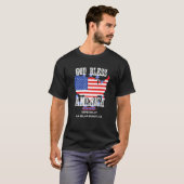 God Bless America Especially La Selva Beach CA US  T-Shirt (Vorne ganz)