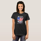 God Bless America Especially Sea-Ranch CA US State T-Shirt (Vorne ganz)