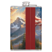 GOD BLESS AMERICA FLACHMANN (Rückseite)