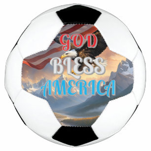 GOD BLESS AMERICA FUßBALL
