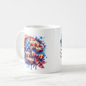 God Bless America Kaffeetasse (Vorderseite Links)