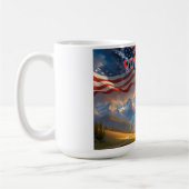 GOD BLESS AMERICA KAFFEETASSE (Links)