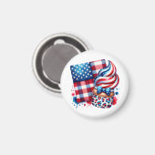 God Bless America Magnet (Vorderseite/Rückseite)