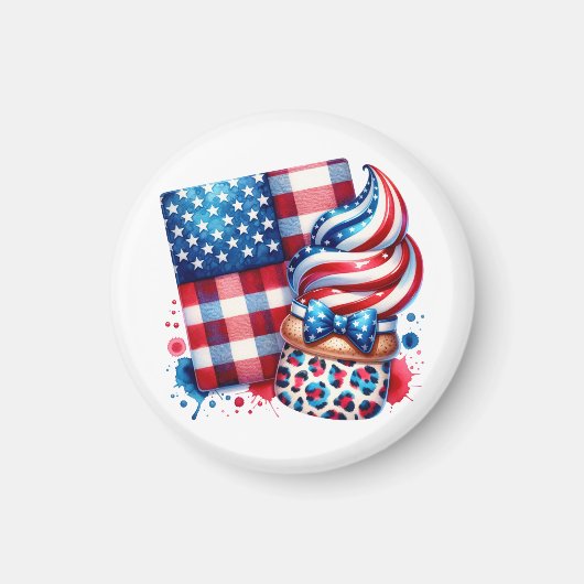God Bless America Magnet (Vorne)