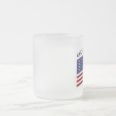 GOD BLESS AMERICA MATTGLASTASSE (Mittel)