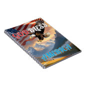 GOD BLESS AMERICA NOTIZBLOCK (Rechte Seite)