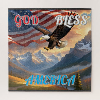 GOD BLESS AMERICA PUZZLE
