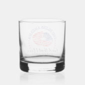 God Bless America - Rocks Glas (Rückseite)