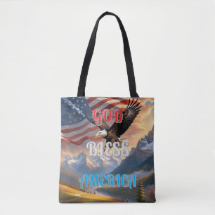 GOD BLESS AMERICA TASCHE