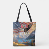 GOD BLESS AMERICA TASCHE (Rückseite)
