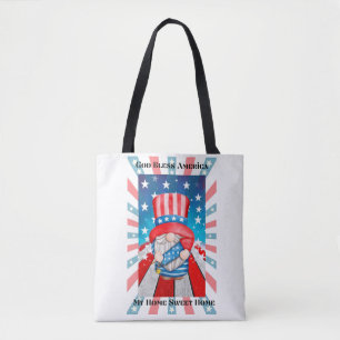God Bless America Zuhause Sweet Zuhause Tasche