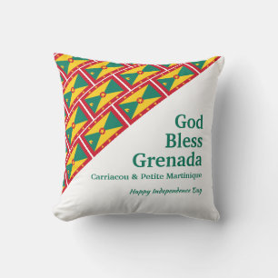 GOD BLESS GRENADA Custom Scripting Kissen