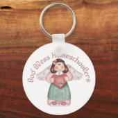 God Bless Homeschoolers - Schlüsselanhänger (Vorderseite)