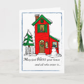 God Bless House Weihnachten (Vorderseite)