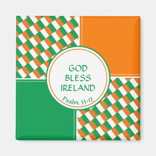 GOD BLESS IRELAND MAGNET (Vorne)