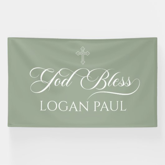 GOD BLESS SAGE banner backdrop (Horizontal)