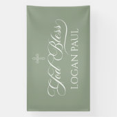 GOD BLESS SAGE banner backdrop (Vertikal)