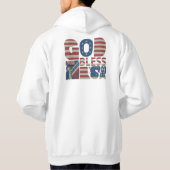 GOD BLESS USA HOODIE (Rückseite)