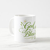 God Bless You Kaffeetasse (Vorderseite Links)