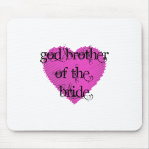 God Brother of the Bride Mousepad