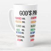 God design me And promise collection. Milchtasse (Linke Ecke)