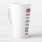 "GOD DESIGNED ME" - Letzte Tasse (Linke Ecke)