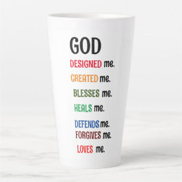 "GOD DESIGNED ME" - Letzte Tasse