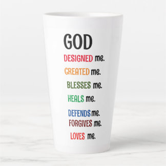 "GOD DESIGNED ME" - Letzte Tasse